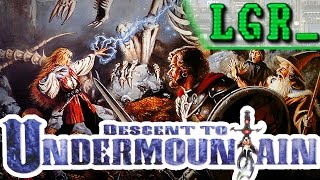 LGR  Descent To Undermountain  DOS PC Game Review [upl. by Trembly720]