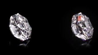 058 carat loose diamonds pair of 2 Octagon shape [upl. by Lougheed]