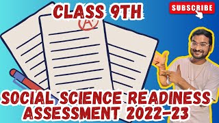 Class 9 Social Science  Mid Term Sample Papers  DBSE SOSE [upl. by Igal101]