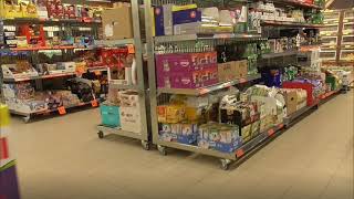 Einkaufen im Supermarkt ASMR Geräusche mit sprechenden Menschen Sound Geräusch gegen Einsamkeit [upl. by Apgar769]