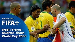 FULL MATCH Brazil vs France 2006 FIFA World Cup [upl. by Novyart]