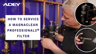 MagnaClean Professional2® Boiler Magnetic Filter  Pro2 Servicing Guide [upl. by Cuhp]