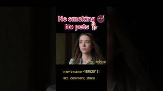 No smoking 🚭 no pets 🐶ytshorts explained viral movie shorts Meetmoskan [upl. by Hadeis]