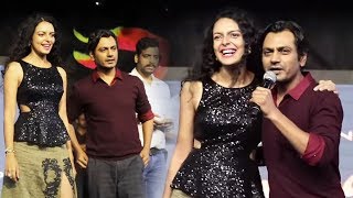 Nawazuddin Siddiqui And Badita Bag At Umang Festival 2017  Babumoshai Bandookbaaz [upl. by Allehcim]