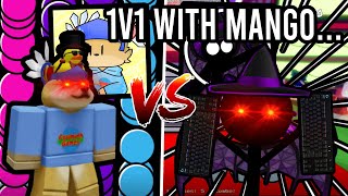 1V1 AGAINST MANGOPULL IN ROBLOX FUNKY FRIDAY WILL I WIN  Roblox FNF Multiplayer [upl. by Aleusnoc]