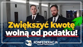 Kwota wolna od podatku musi wzrosnąć [upl. by Lehteb197]