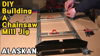 Building A Chainsaw Mill Jig [upl. by Ajan]