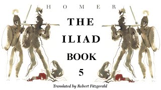 The Iliad  Book 5  Full Audiobook [upl. by Attekahs]