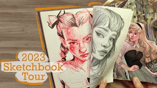 2023 Sketchbook Tour [upl. by Glassman]