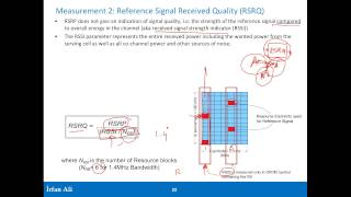 LTE Radio Primer Part 7 DL Cell Reference Signals RSRP amp RSRQ [upl. by Rasecoiluj]