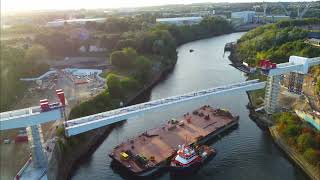 Sunderland Footbridge Final Section [upl. by Domel]