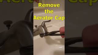 Replace a bad FAUCET Aerator DIY Repair shorts [upl. by Lehplar929]