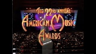 The 22nd Annual American Music Awards  Part 1 of 2  January 30 1995 [upl. by Gus]