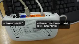 Configura cualquier router como punto de acceso Access Point  2019 Router into an access point [upl. by Balling]