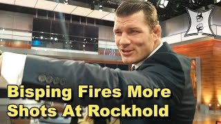 UFC’s Michael Bisping Smack Talks Luke Rockhold As Daniel Cormier Stirs The Pot [upl. by Shirk]