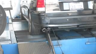 CKA Motorsports 2006 V70R straight through Warlock muffler [upl. by Mcgee]