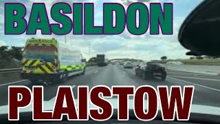 Basildon SS14 to Plaistow E13 210624 [upl. by Brittani]