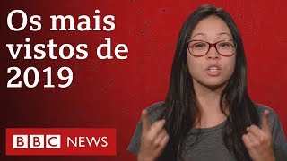 Os 10 vídeos mais vistos no canal da BBC News Brasil em 2019 [upl. by Aniteb619]