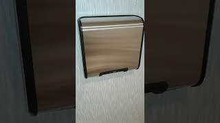 Bobrick TrimLine Hand Dryer At Holiday Inn 2 of 2 In Burlington Ontario 100124 [upl. by Kcirttap914]