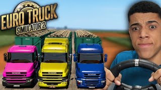 O COMBOIO DE SCANIA COM A CARGA PESADA DE 80 TONELADAS  EURO TRUCK SIMULATOR 2  G920 [upl. by Kihtrak36]