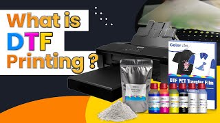 What is DTF printing DTF Printing kya hai Is dtf printing best for Tshirt printing [upl. by Kohcztiy]