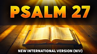 Psalm 27 with Text  Audio Bible NIV  New International Version [upl. by Hakim]