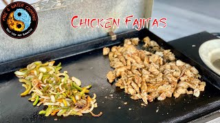 Sous Vide Chicken Fajitas Finished on the Camp Chef Flat Top Grill KETO [upl. by Enirok]