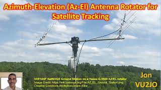 Azimuth Elevation AzEl Antenna Rotator for Satellite Tracking [upl. by Akcinahs]