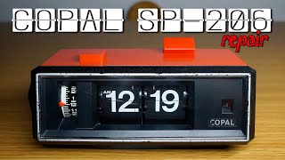 코팔 SP206 플립 알람시계 고장수리COPAL SP206 Flip Alarm Clock repair [upl. by Adranoel]