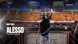 Alesso Drops Only  Tomorrowland 2023 Weekend 1 Mainstage Full DJ Set [upl. by Thistle359]