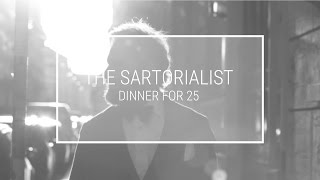 The Sartorialist  Dinner for 25 Edition IV  Milan [upl. by Gnohc553]