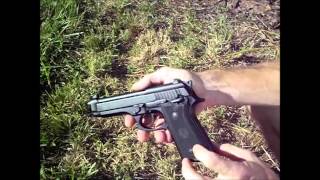 Taurus PT 92 AF quotdirt top reviewquot [upl. by Lishe]