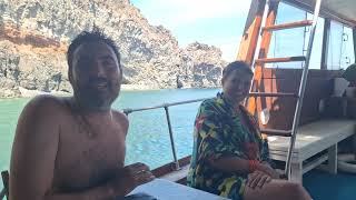 Pantelleria 4 OZO IV boat cruise video pantelleria Italy [upl. by Ynnej]