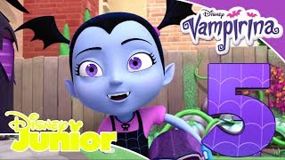 Vampirina  Top 5 Vleermuis Momenten 🦇 Disney Junior BE [upl. by Leyes]