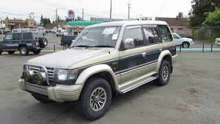 Mitsubishi Pajero Montero Exceed TurboDiesel F5 4X4 RHD 78000 ml [upl. by Ylrebme207]