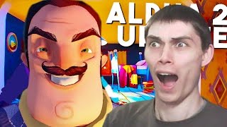 БОЛЬШАЯ ОБНОВА СОСЕДА НОВЫЙ ДОМ  Hello Neighbor ALPHA 2  Прохождение На Русском [upl. by Crist965]