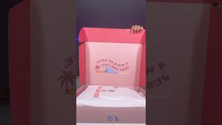 UNBOX MY PINK PALM PUFF PACKAGE pinkpalmpuff [upl. by Annoet]