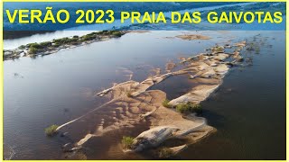 Formação de praias em Conceição do Araguaia Praia das Gaivotas areia Verão 2023 EU❤️CDA [upl. by Nahtnahoj]