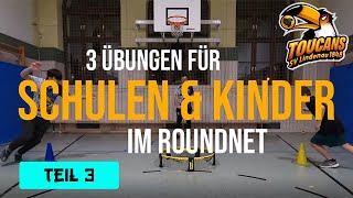 Roundnet  Spikeball Tutorial Deutsch  3 Übungen für Schulen und Kinder die einfach Spaß machen [upl. by Blood700]