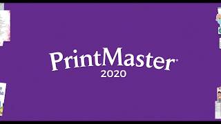 Print Master 2020 Tutorials  How to Save a Project [upl. by Nnylyam]