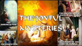 Joyful Mysteries of the Holy Rosary Mondays and Saturdays [upl. by Dosi]