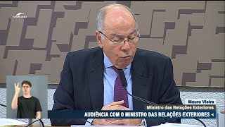 Ministro das Relações Exteriores destaca retomada de parcerias internacionais [upl. by Holbrook490]