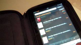 How to buy a book on the Amazon Kindle Fire [upl. by Alamat]