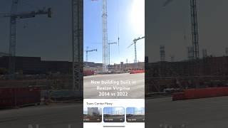 New building in Reston Virginia newbuilding timelapse reston [upl. by Jedd]