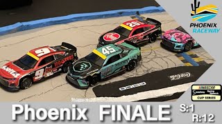 NASCAR Stop Motion PhoenixRace 12 SRNCS Season 1 FINALE [upl. by Lehcem]