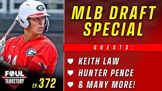 Foul Territory Draft Takeover Keith Law Hunter Pence amp other guests all night [upl. by Maxi]