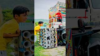 Mini dj ke andar fus gya😱😱 mini dj accident  Amazing new mini dj vs big dj driver [upl. by Nnel]