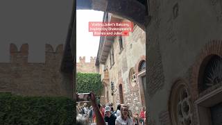 O Romeo Romeo wherefore art thou Romeo italy italia verona summercamp summervibes travel [upl. by Bondy412]