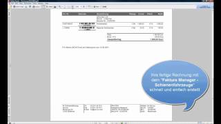 Schienenfahrzeuge  Rechnungen schnell und einfach erstellen Faktura Manager  Rechnungssoftware [upl. by Dane752]
