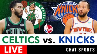 Boston Celtics vs New York Knicks Live Streaming Scoreboard PlayByPlay Highlights  NBA On ESPN [upl. by Ahsiemaj]